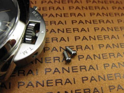 crown guard screws for panerai watch